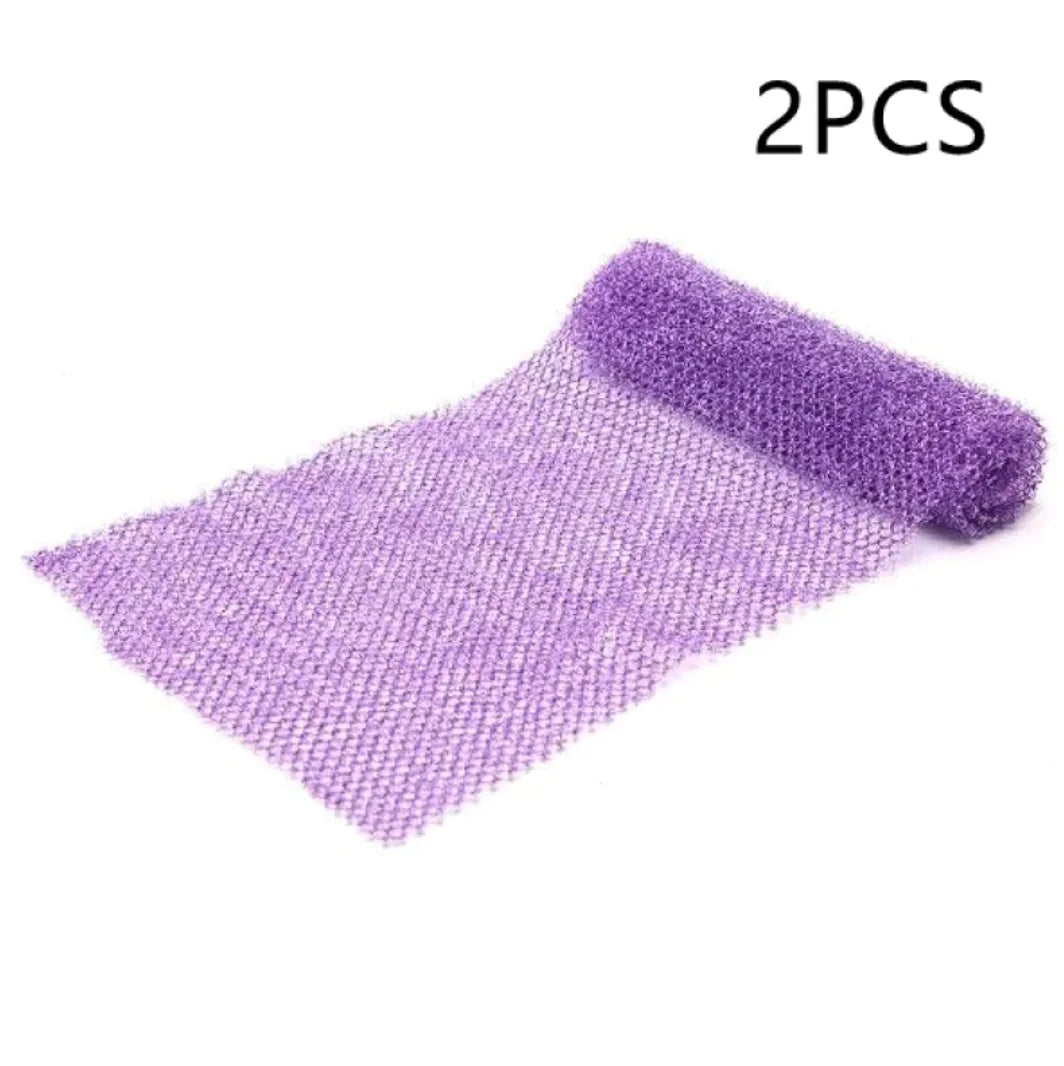 African Long Net Exfoliating Shower Scrubber – Deep Clean Body Net