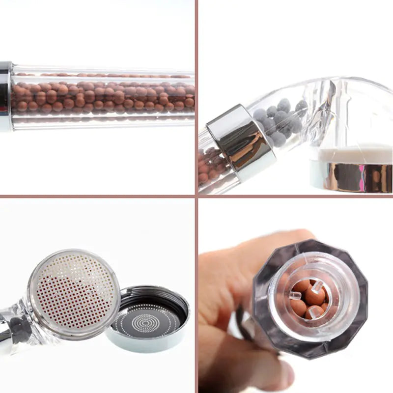 PureHaus High-Pressure Spa Shower Head Set
